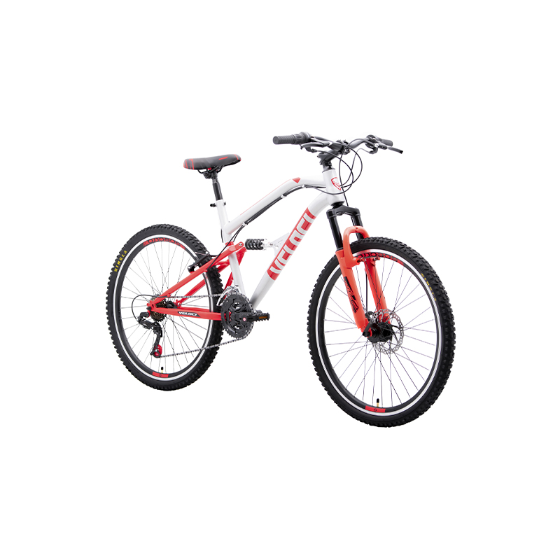 Bicicleta Veloci Naukas Pro FD Rodada 26 Plata