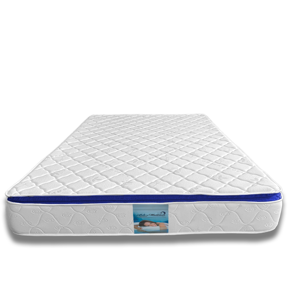 Colchón King Size Blue Cotton Foam Plus Bio Mattress