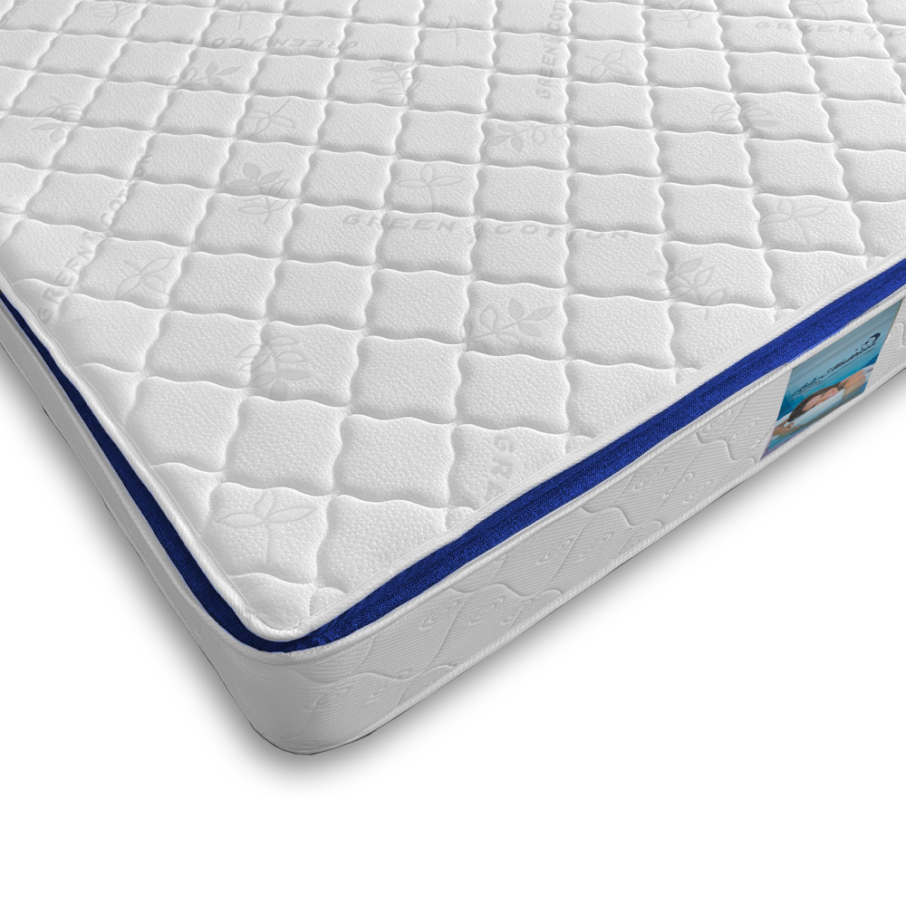 Colchón King Size Blue Cotton Foam Plus Bio Mattress
