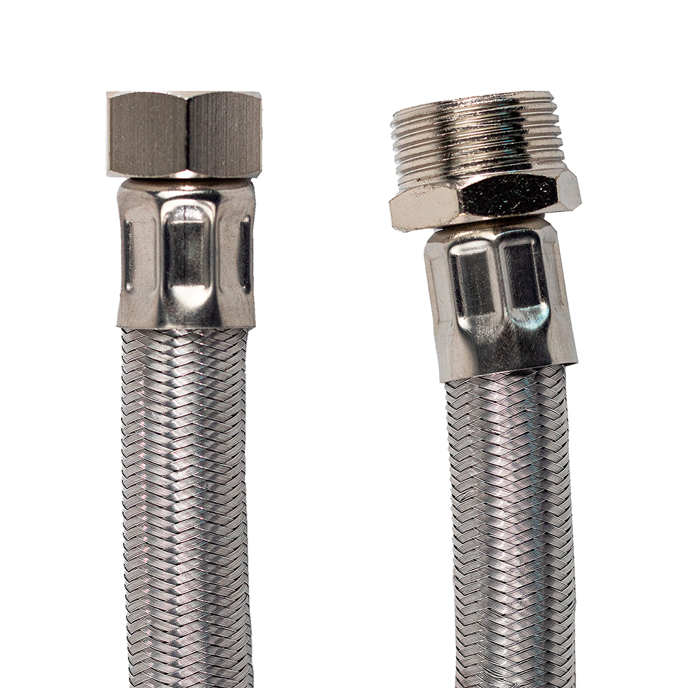 Manguera para Boiler 1/2" * 3/4" M 60 CM 