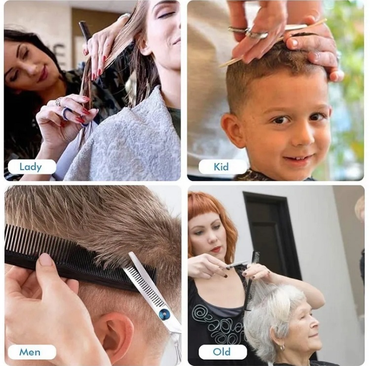 Juego De Tijeras Profesionales Para Cortar Cabello