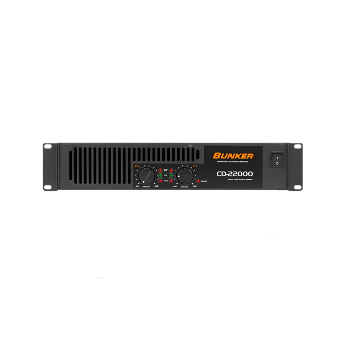 Amplificador Bunker Cd-22000 2 Canales 