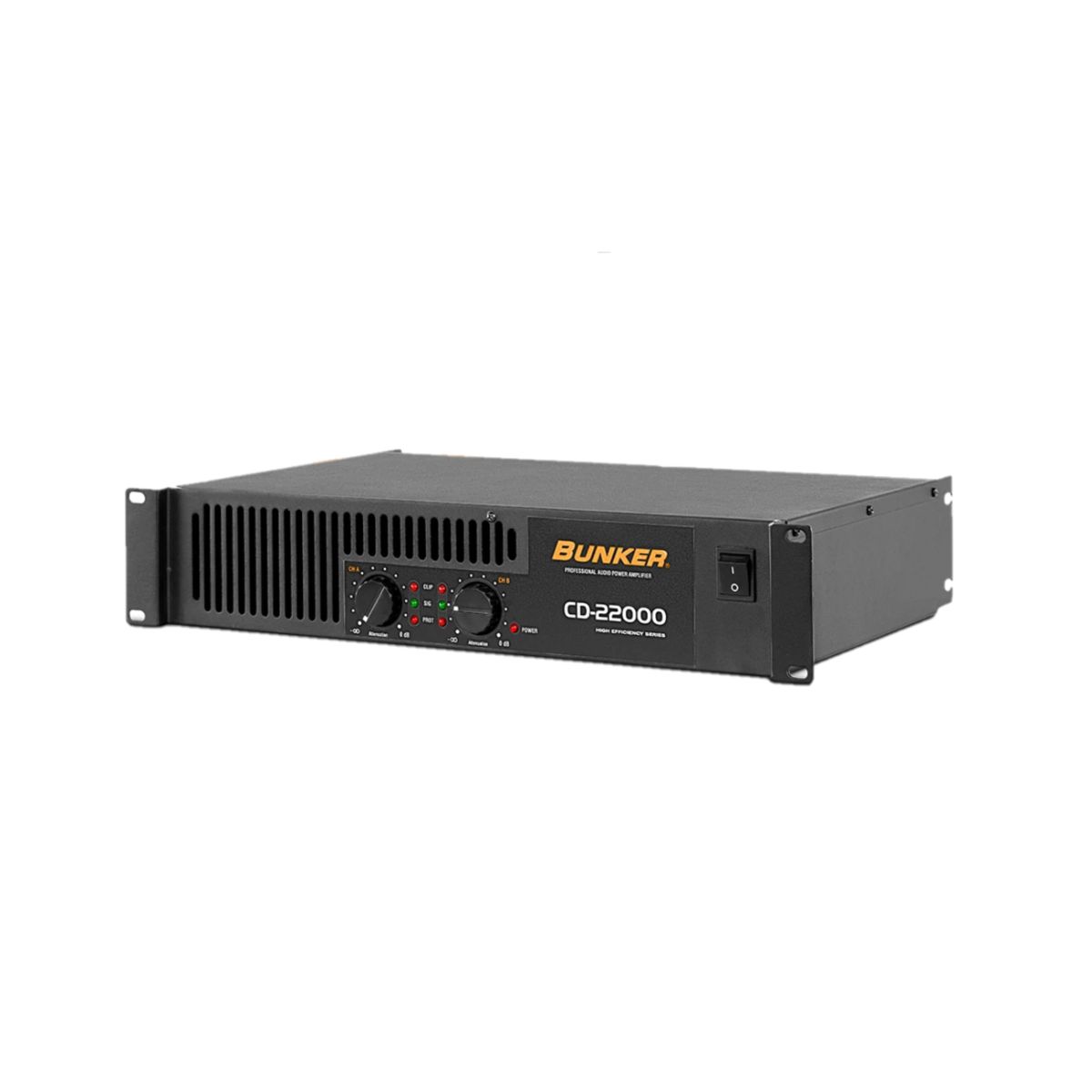 Amplificador Bunker Cd-22000 2 Canales 