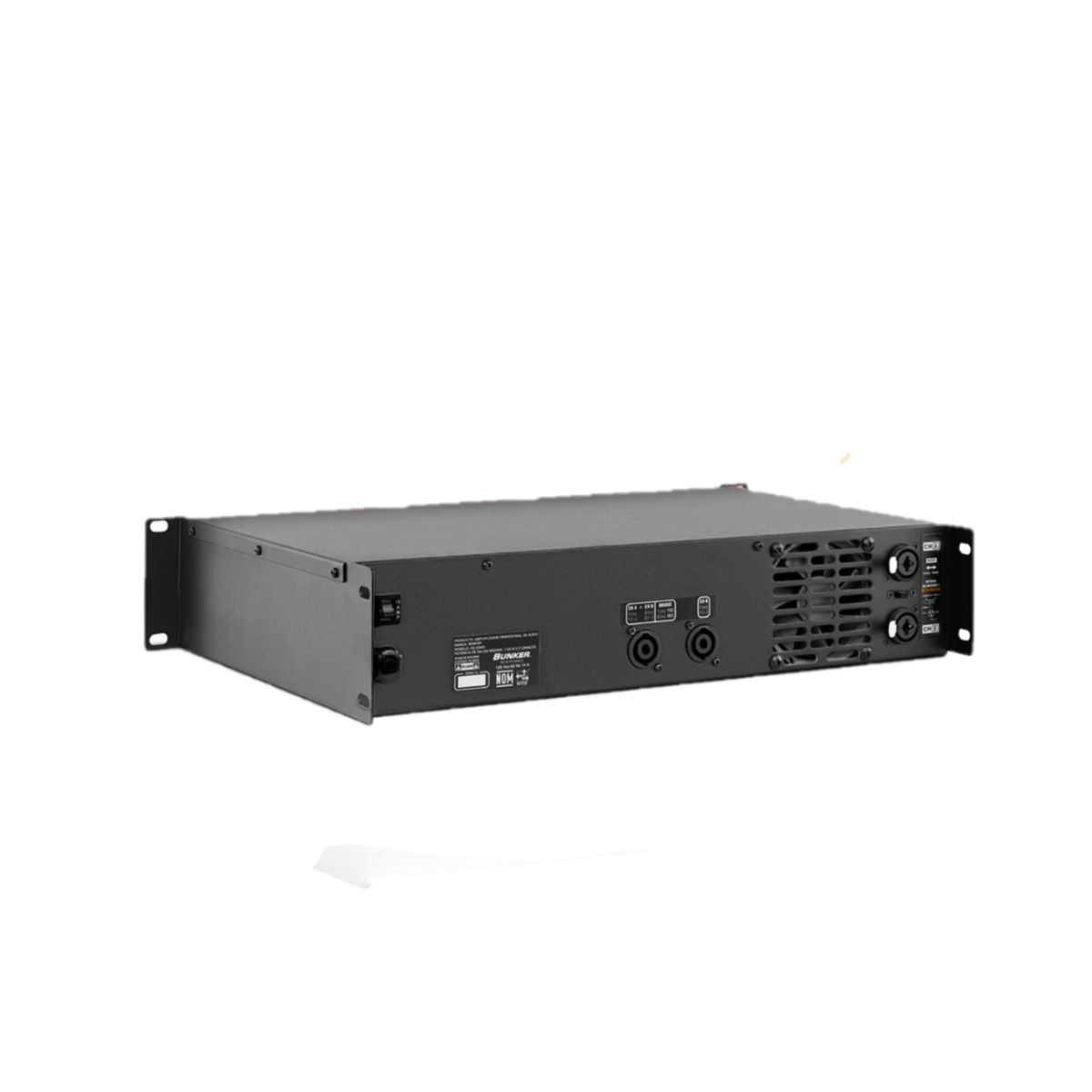 Amplificador Bunker Cd-22000 2 Canales 