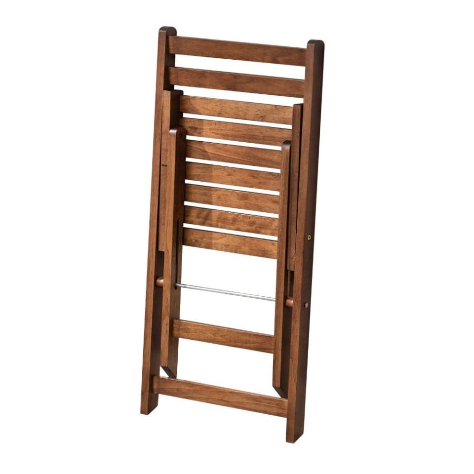 Silla Plegable de Madera Interior y Exterior