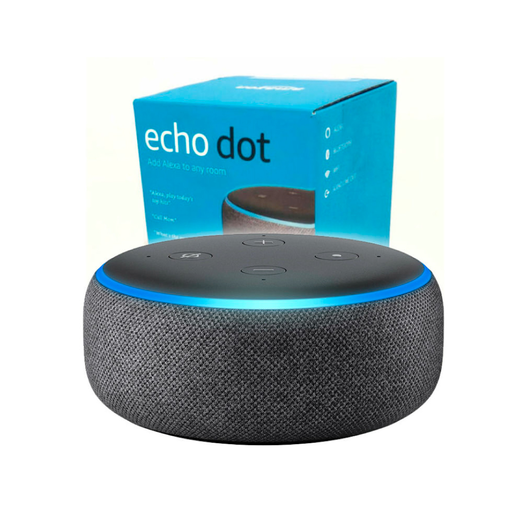Amazon - Echo Dot (3rd Gen) - Smart Speaker with Alexa - Charcoal
