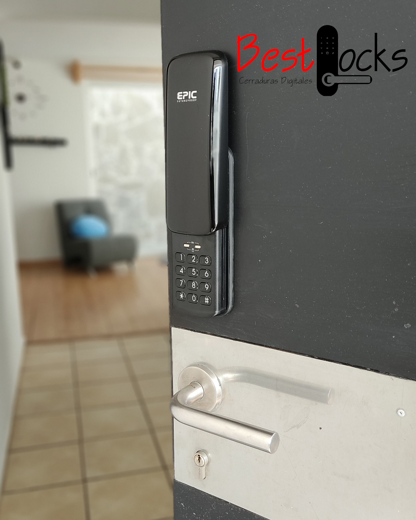 Cerradura Digital EPIC B10 (Apertura con Clave)