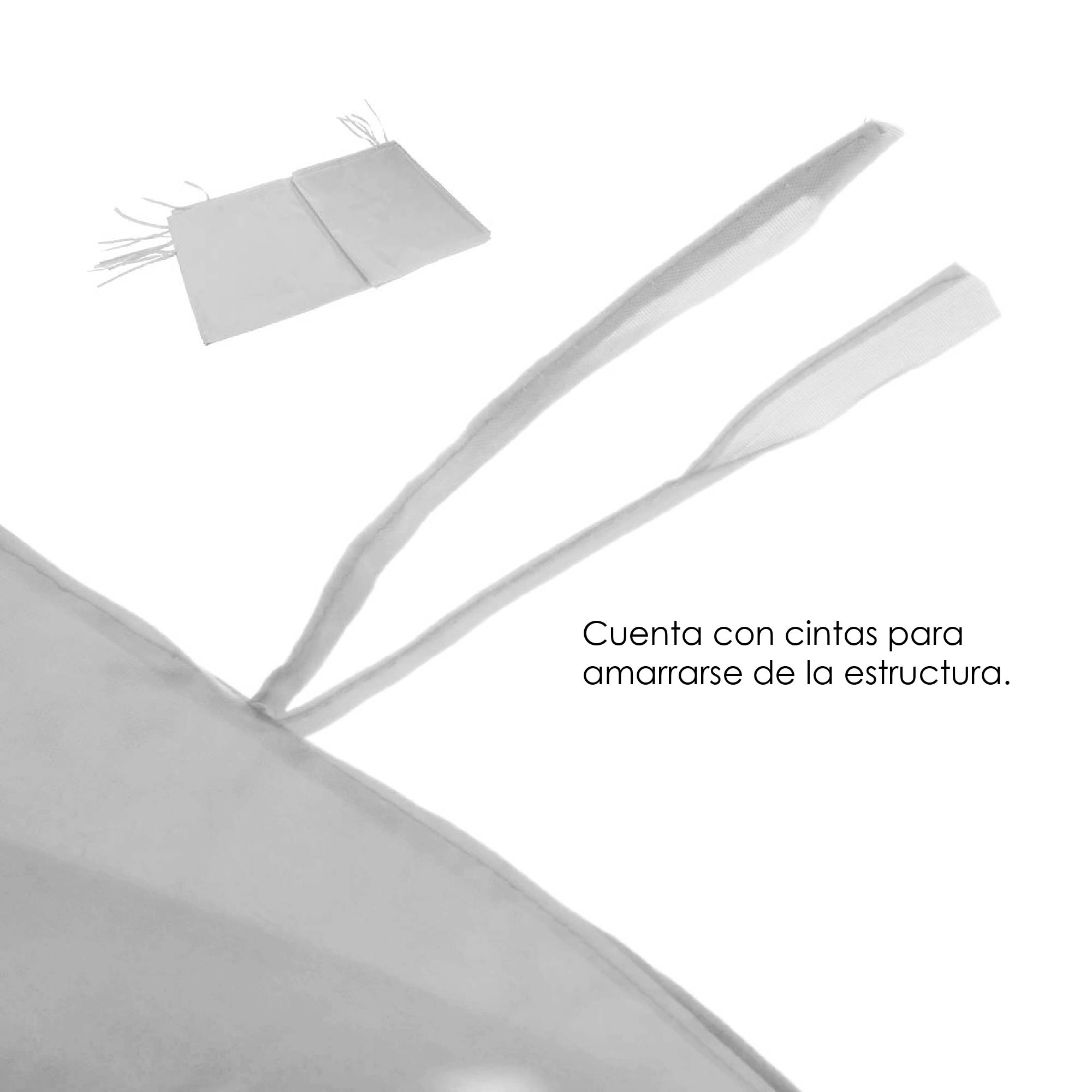 Paredes Toldo 2x2 (sin Estructura Sin Lona)100% Impermeable