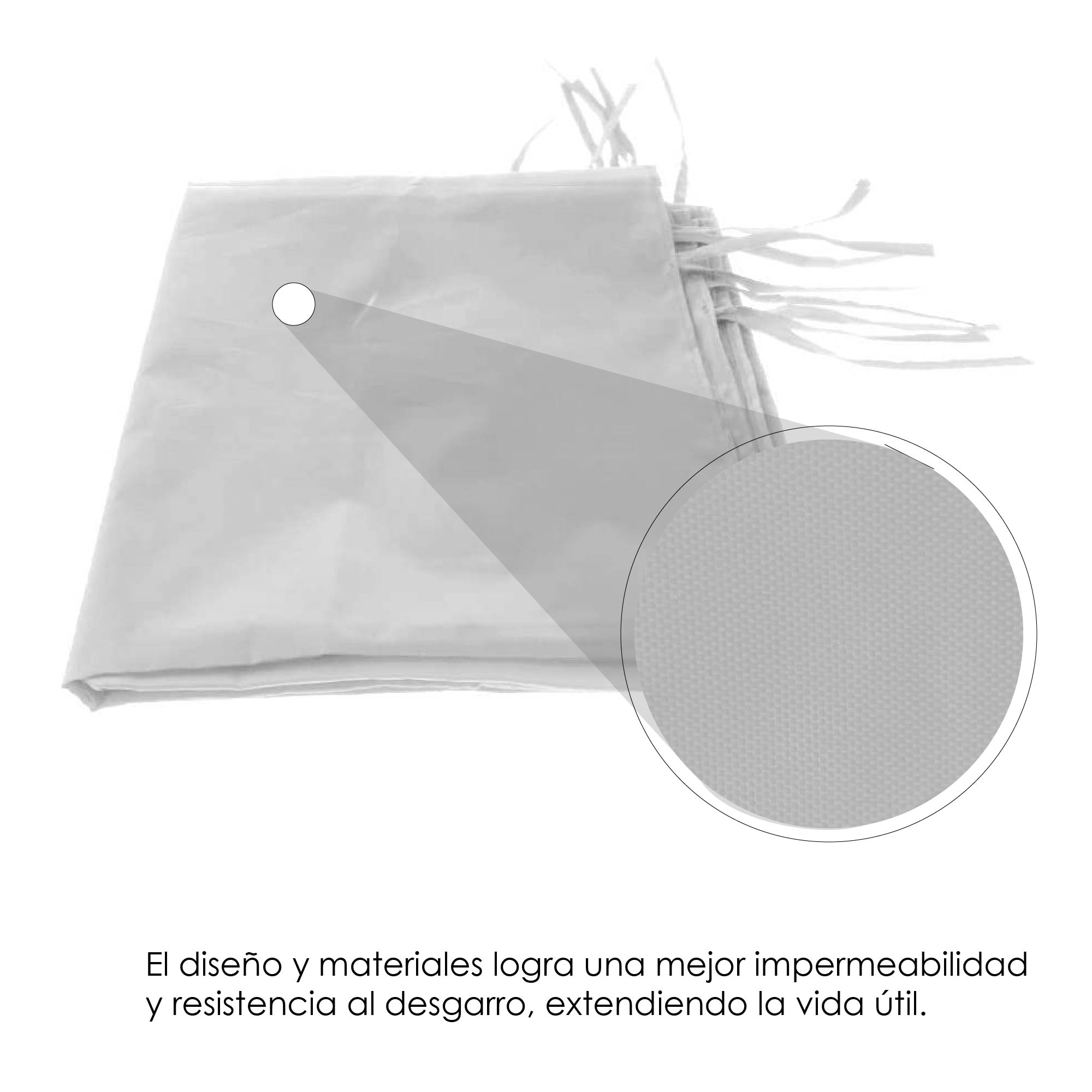 Paredes Toldo 3x3 (sin Estructura Sin Lona)100% Impermeable