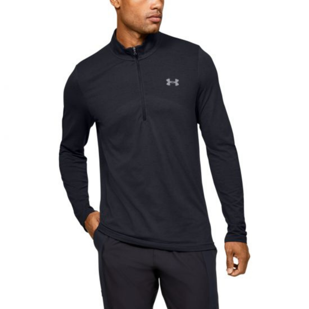 Playera Manga Larga Para Hombre Under Armour Seamless 1351452 001 