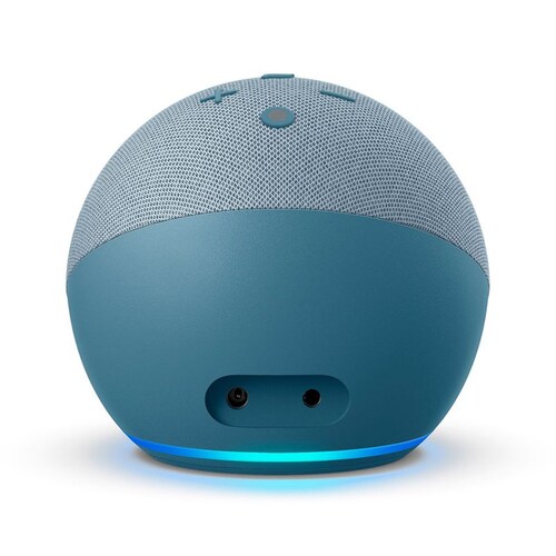 Amazon Echo Dot 4a Generación con Reloj Azul