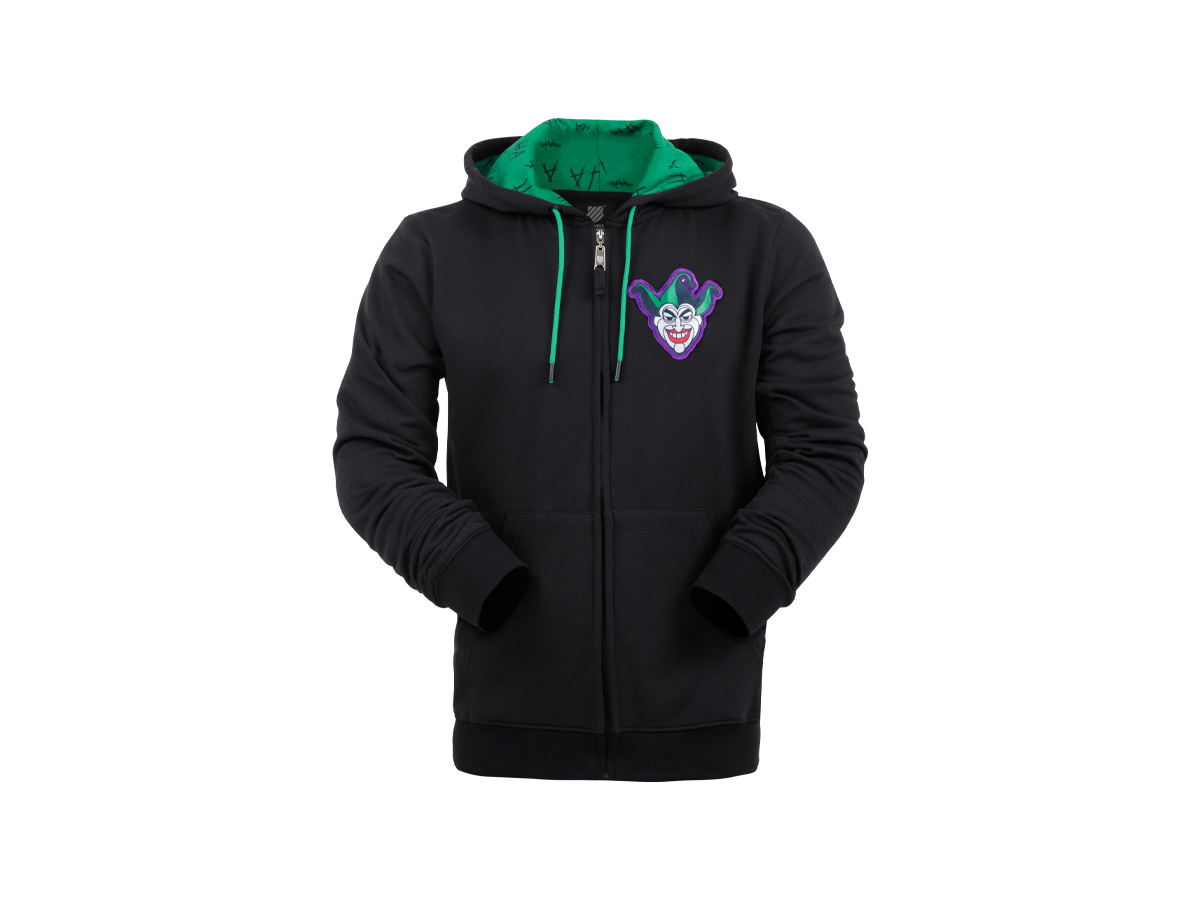 Sudadera Joker-Batman K-swiss color negro tipo Hoddie para Hombre 