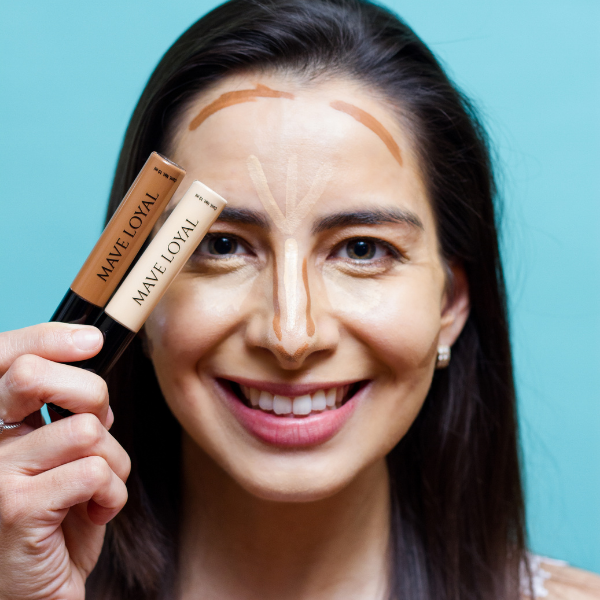 Corrector De Maquillaje Liquido Para Ojeras y Rostro Tono Medio 10 ml