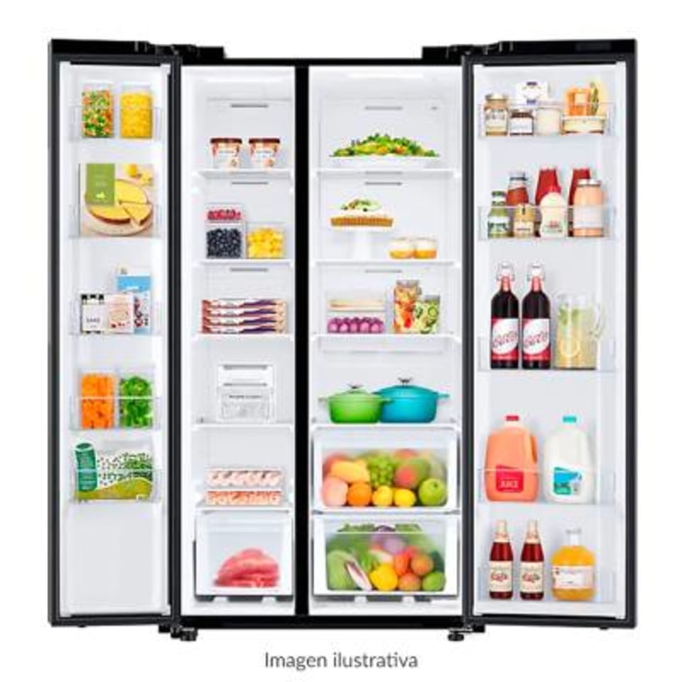 Refrigerador Samsung RS28T5B00B1/EM Duplex 28 Pies Negro