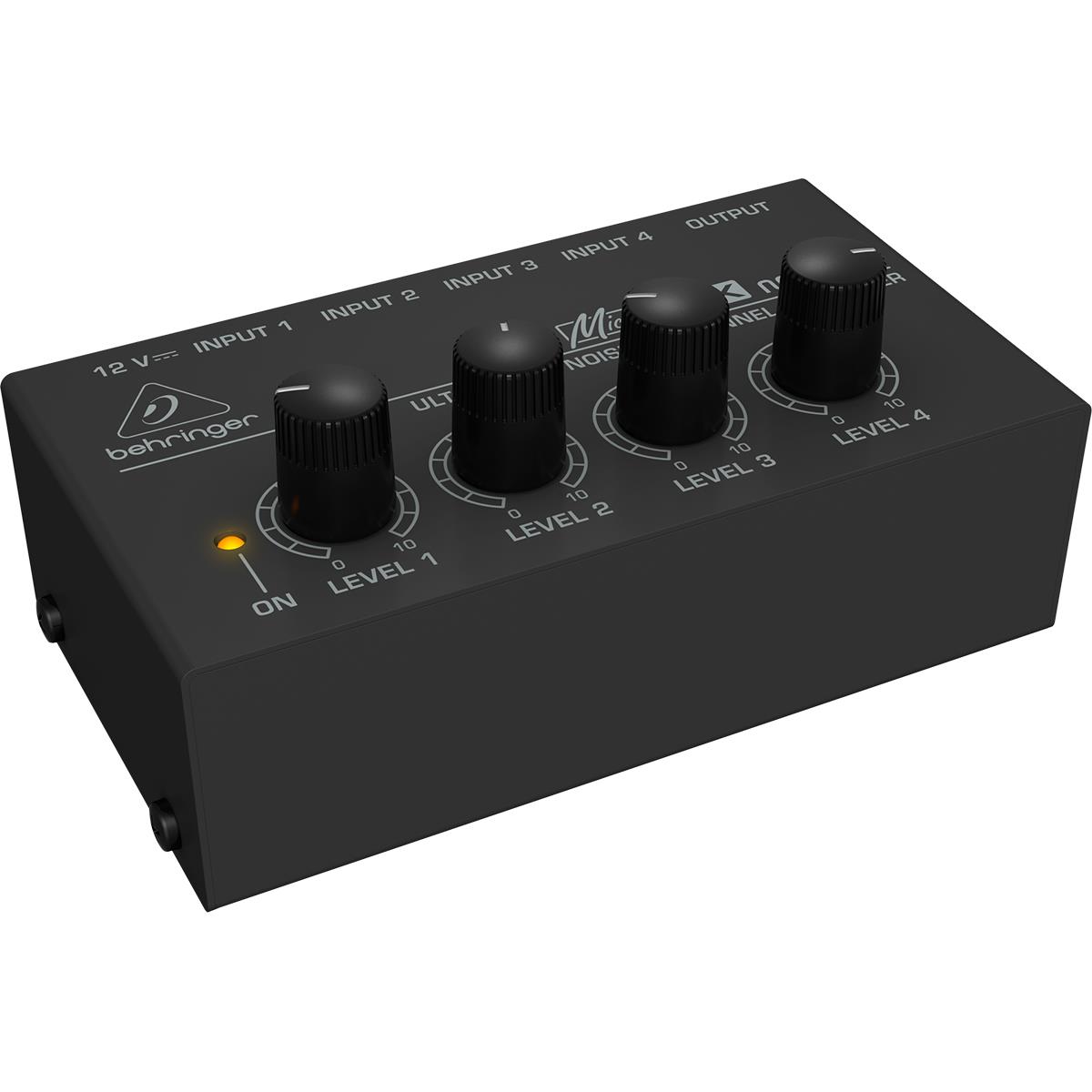 Mezcladora Behringer De Lìnea 4 Canales Modelo MX400