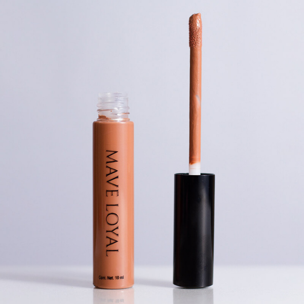 Labial Mate Larga Duración Color Café Nude Vitamina E Libre de Parabenos 10 ml