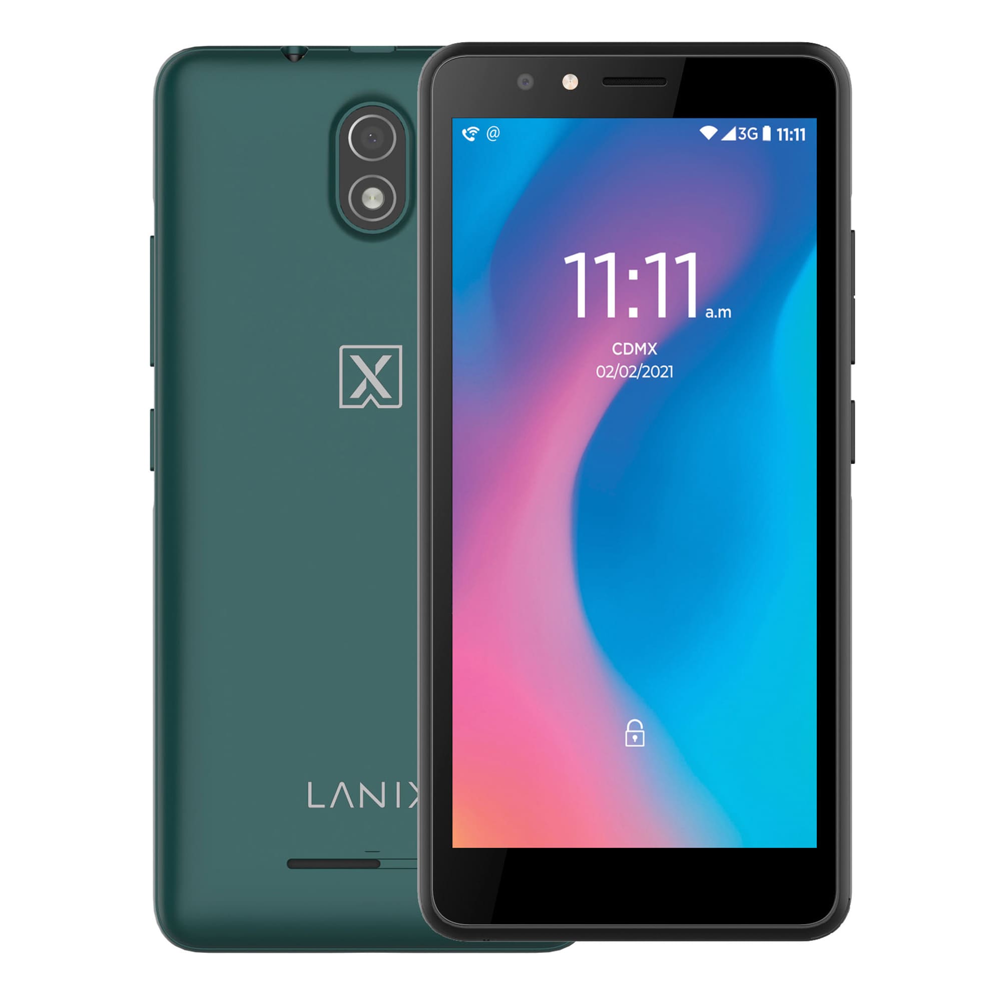 Lanix X560 de 5'', Android 11, 1GB/32GB, Verde