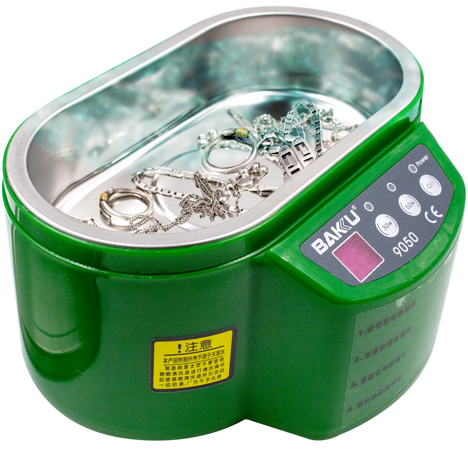 Tina de Limpieza Ultrasonica Ultrasonido Ciclo 30w/50w Joyeria