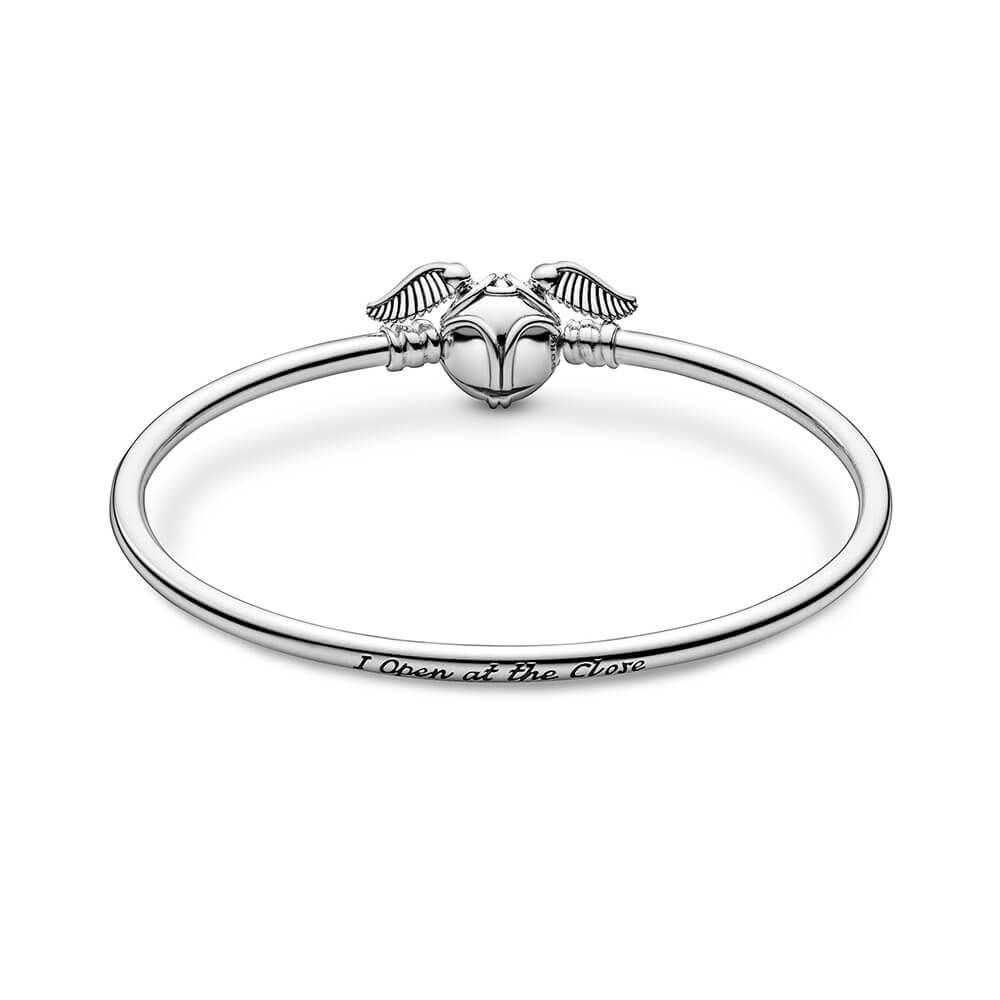 BRAZALETE PANDORA MOMENTS BROCHE SNITCH HARRY POTTER 17CM