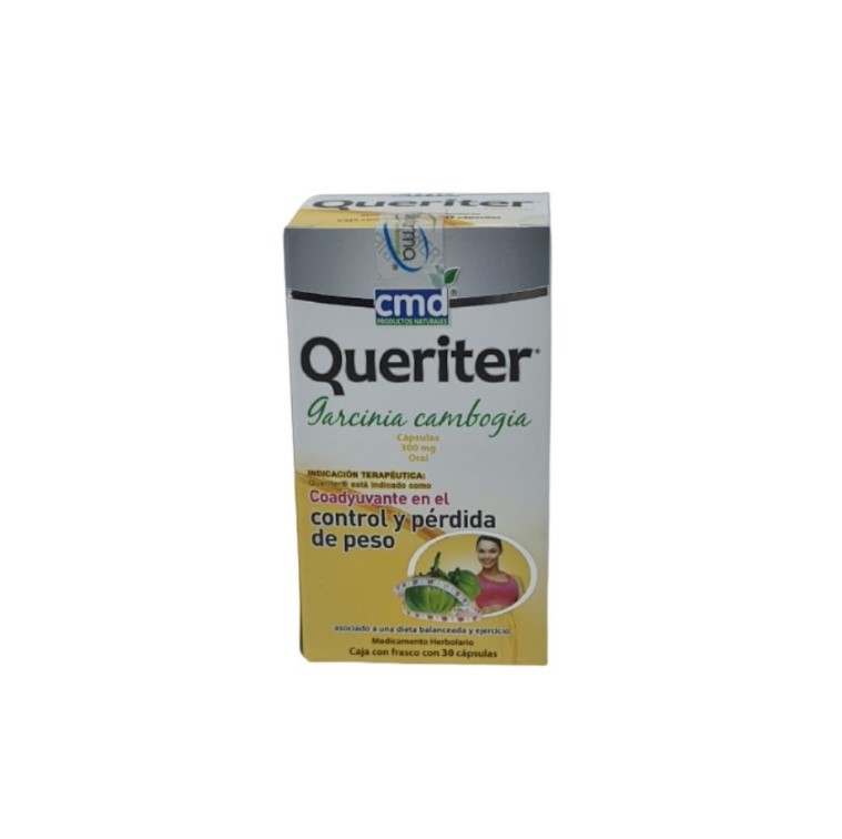 Queriter (Garcinia Cambogia) Mas Creatine Cmd C/30 Cápsulas 300 Mg