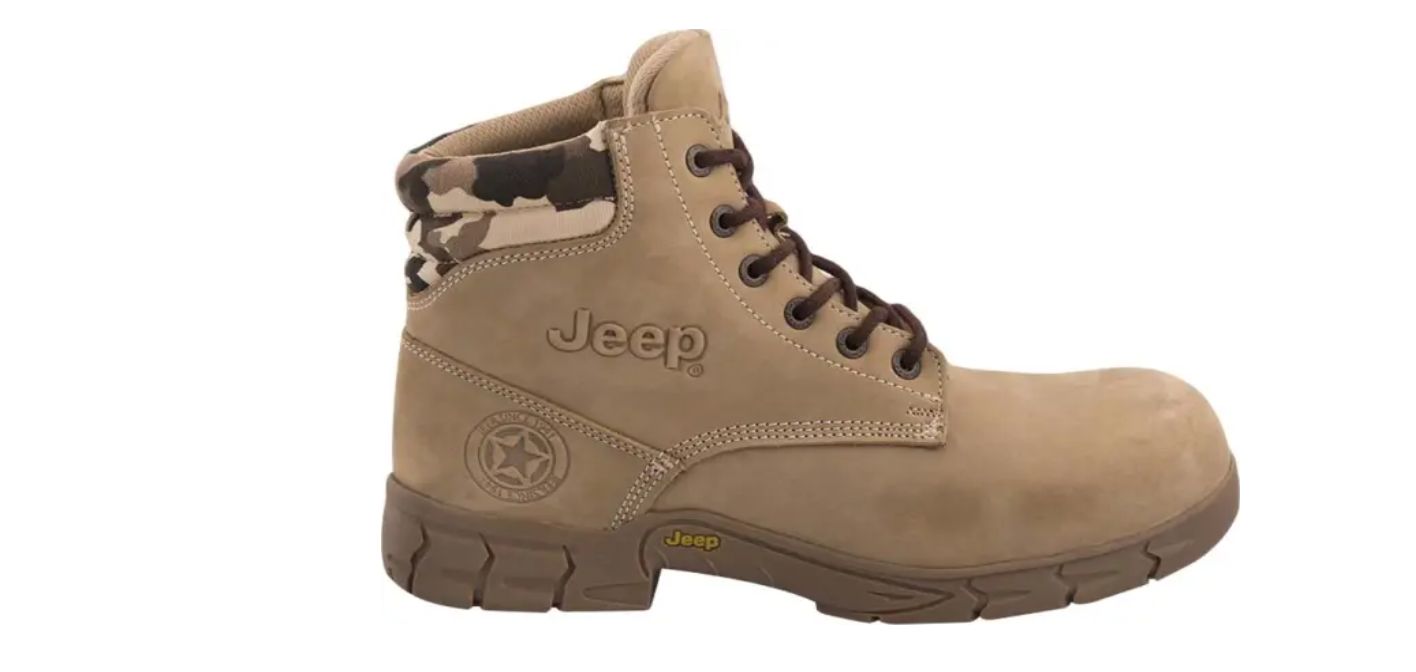 Calzado Botas Hombre Caballero Industrial  Color Arena Jeep