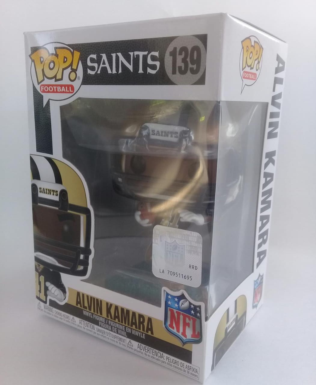 Funko Pop! Nfl Alvin Kamara #139 Saints