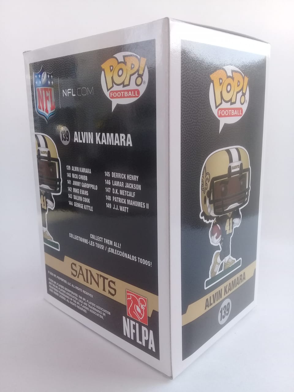 Funko Pop! Nfl Alvin Kamara #139 Saints