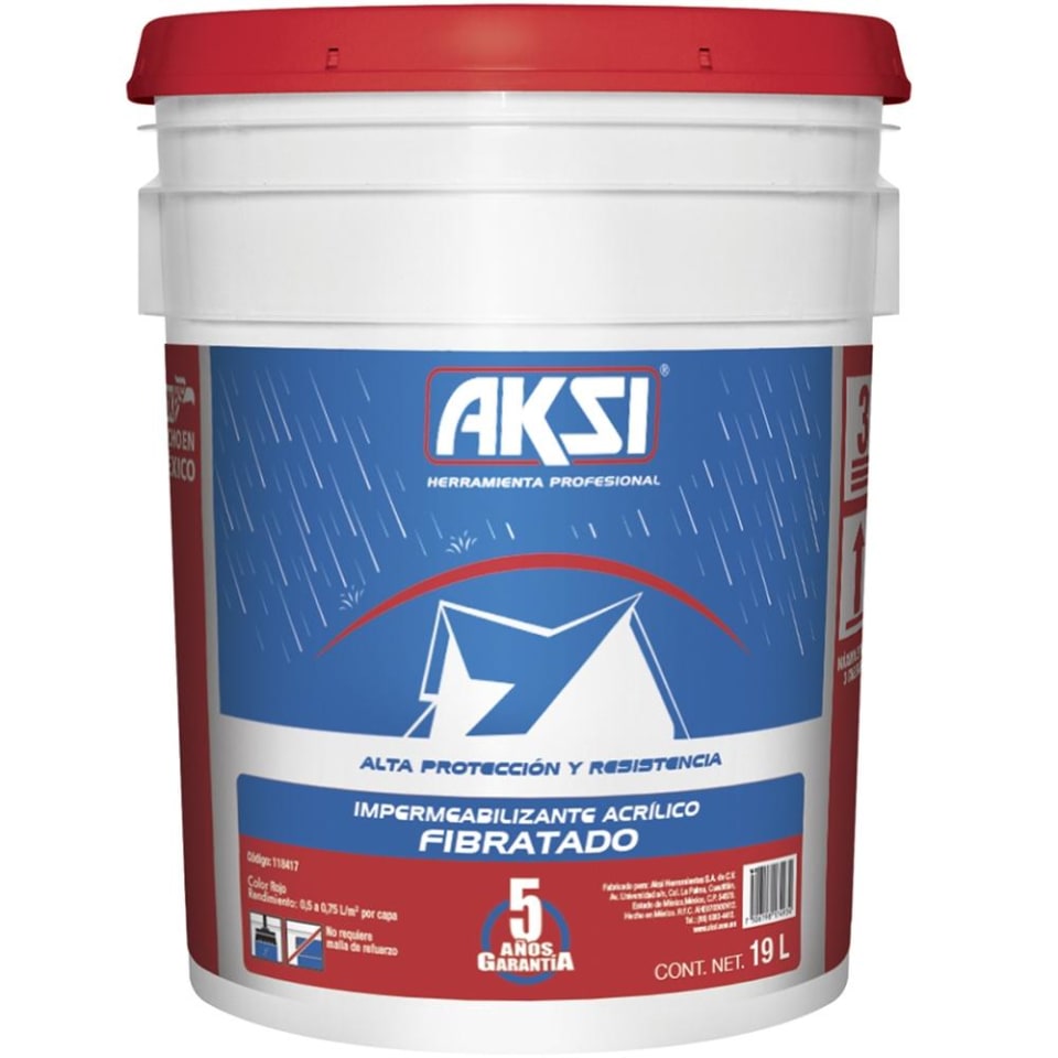IMPERMEABILIZANTE ACRILICO FIBRADO