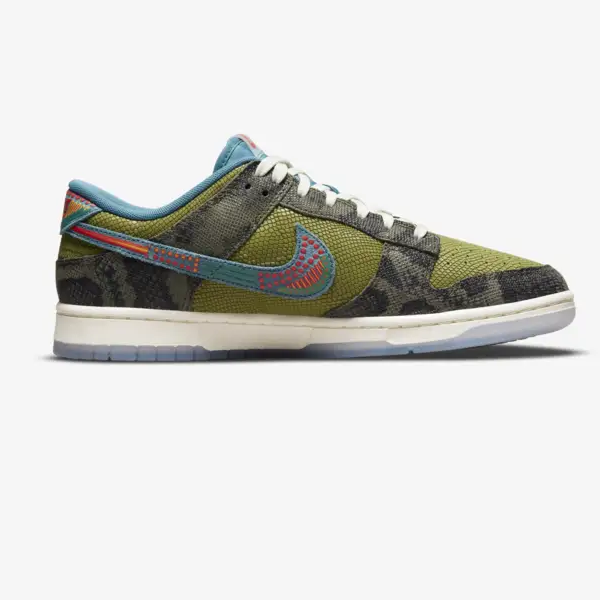 Tenis Nike Dunk Low Prm Verde Deportivo Talla #27 Hombre
