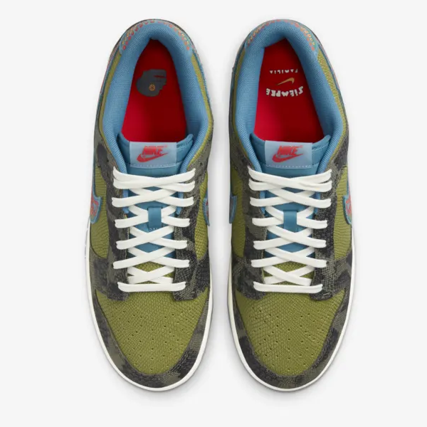 Tenis Nike Dunk Low Prm Verde Deportivo Talla #27 Hombre