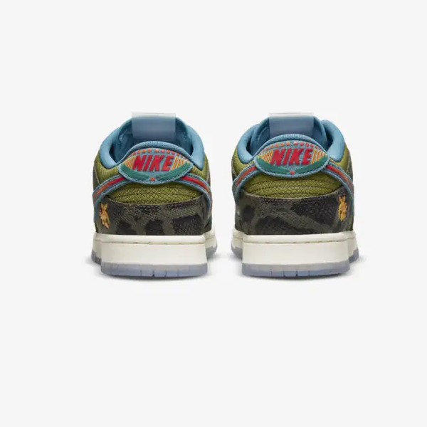 Tenis Nike Dunk Low Prm Verde Deportivo Talla #27 Hombre