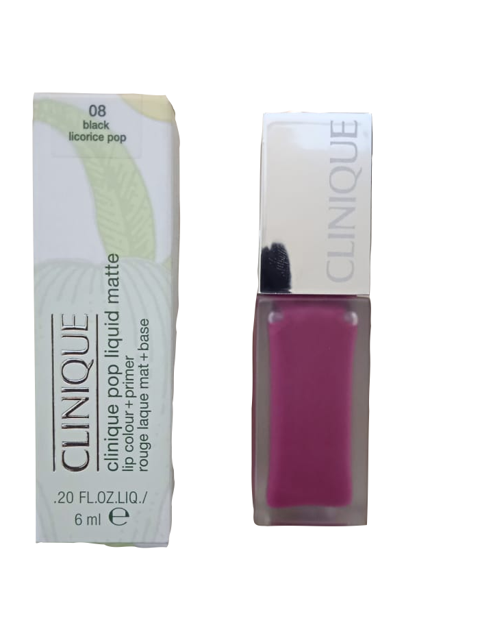 Clinique Pop Lip Colour+primer Color 08 Black Licorice 6ml