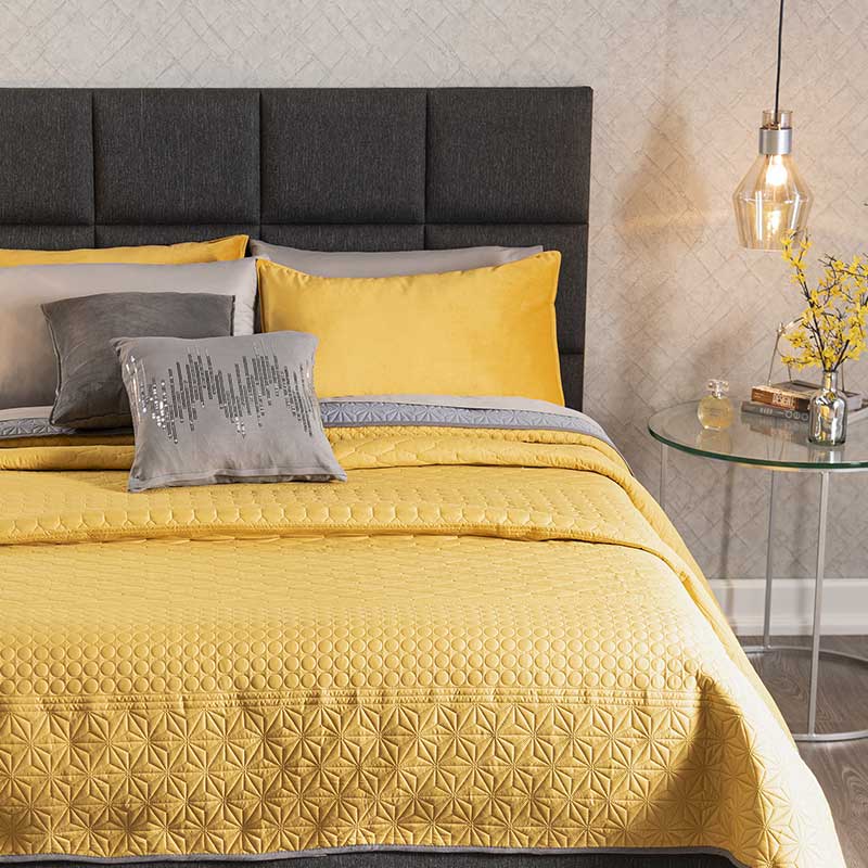 Edredón Novo Mostaza Quee sice - Vianney