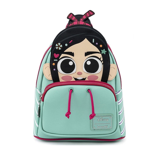 Vanellope Loungefly Ralph EL demoledor Bolso Mini BackPack Bolsa Mini Mochila 