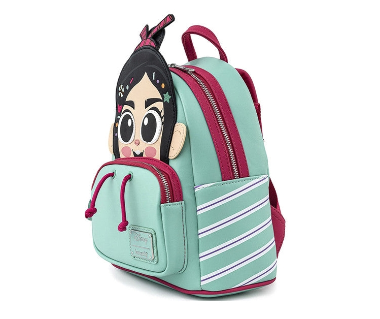 Vanellope Loungefly Ralph EL demoledor Bolso Mini BackPack Bolsa Mini Mochila 