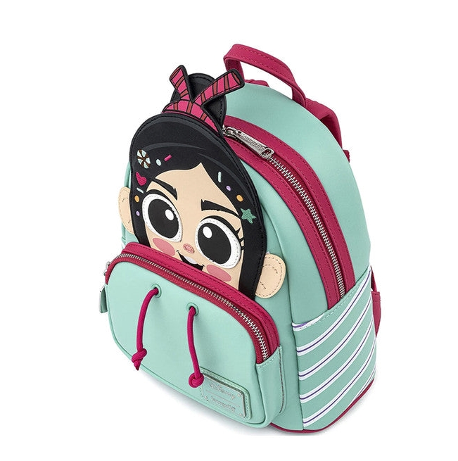 Vanellope Loungefly Ralph EL demoledor Bolso Mini BackPack Bolsa Mini Mochila 