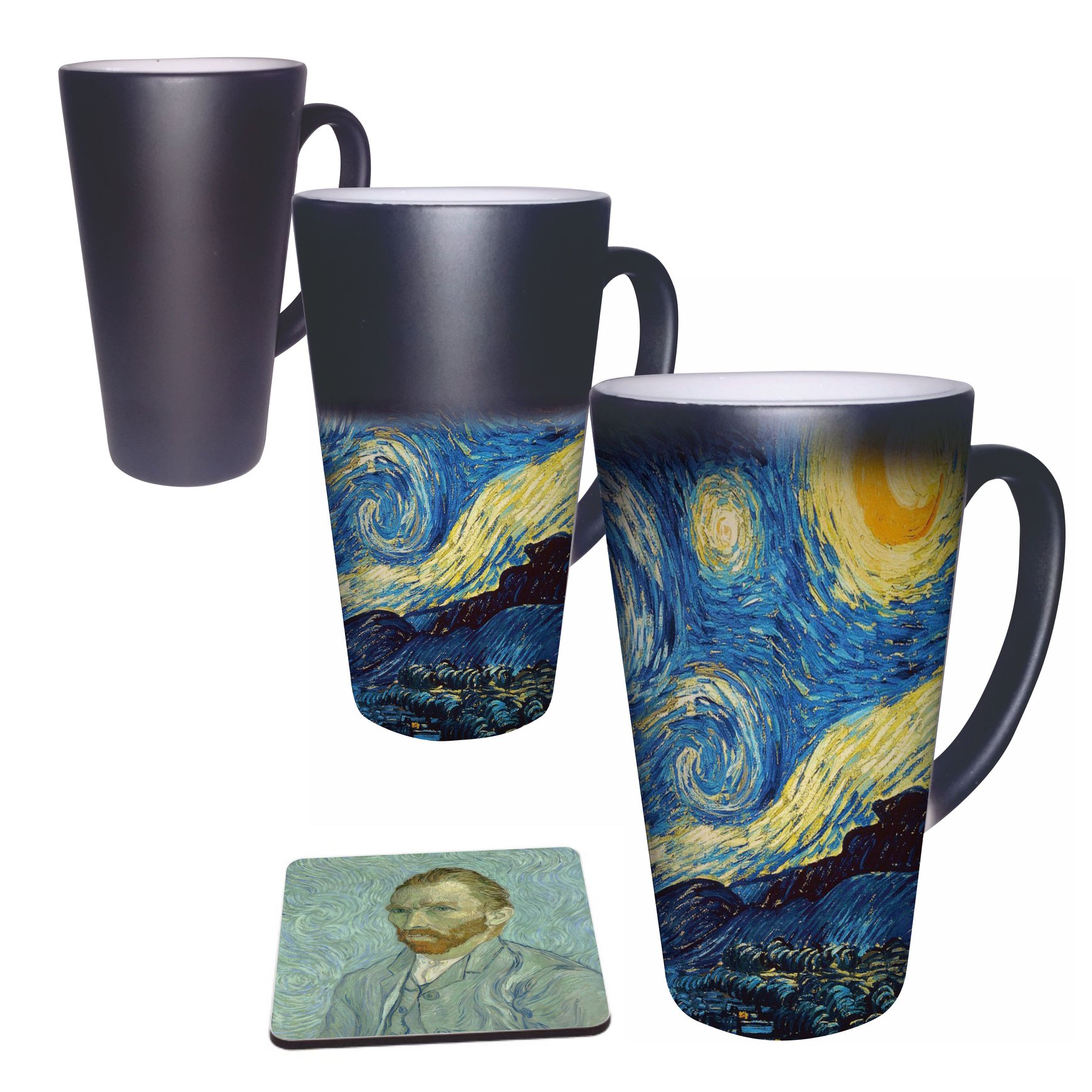 Taza mágica 17 oz Noche Estrellada Vincent Van Gogh