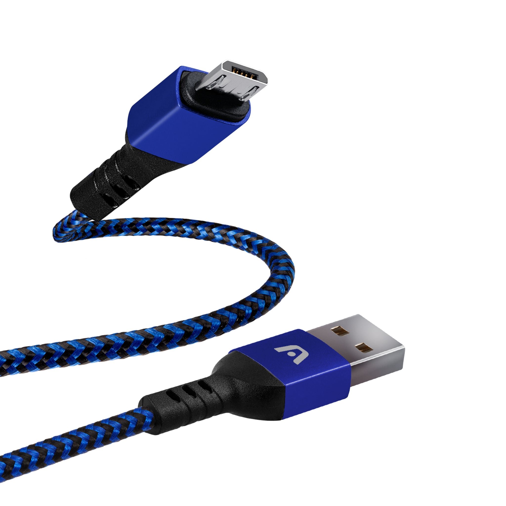 Cable de carga rápida USB-C, cable de carga rápida Tipo-C a USB-A 2.0 (4  pies) - Azul Claro