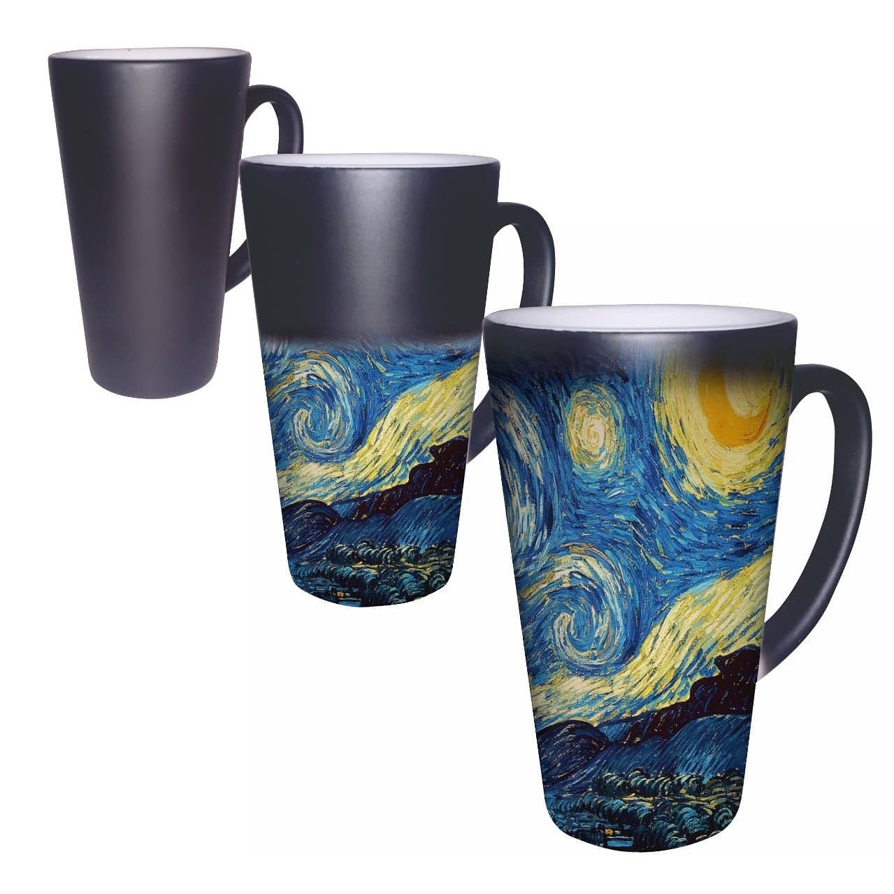 Taza mágica 17 oz Noche Estrellada Vincent Van Gogh