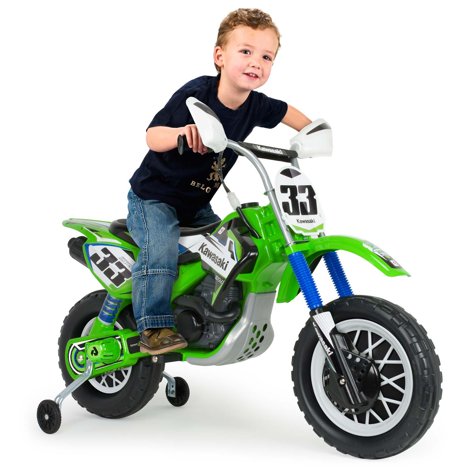 Moto Bike Thunder Kawasaki 12V Injusa