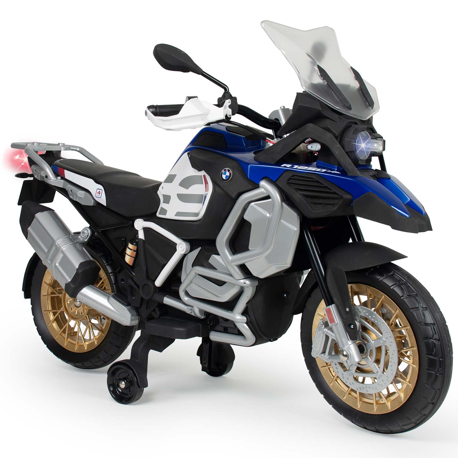 Moto Eléctrica Infantil BMW R1250 GS Adventure – 12V Con Maletas, Luces Y Sonidos – Velocidad 6 Km/h – Para Niños De 3 A 6 Años – INJUSA