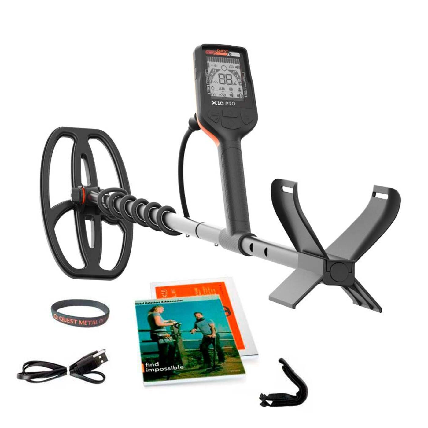Detector de Metales Quest X10 Pro