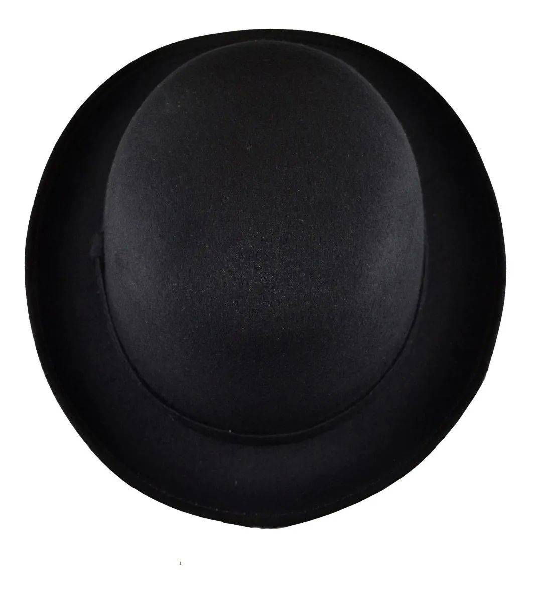 Sombrero Elegante Tipo Bombín Hípster Unisex De Vestir Formal Negro
