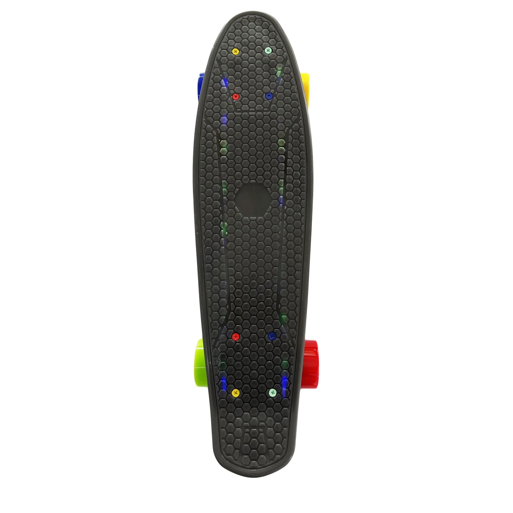 Penny Negra Con Luz LED de colores