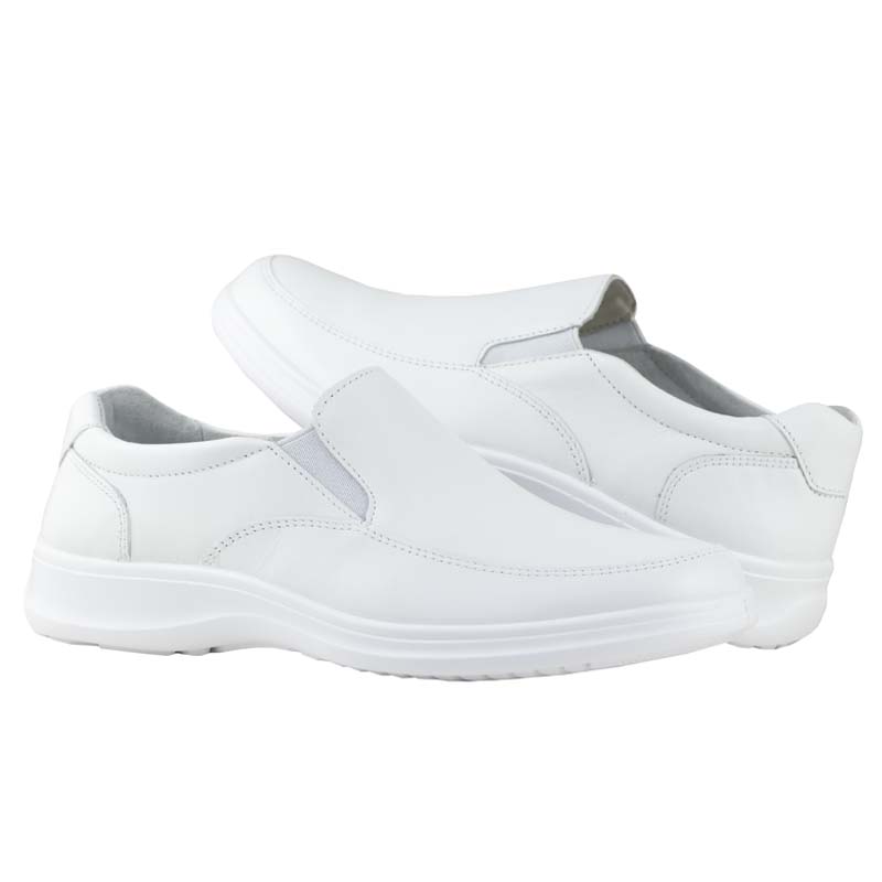 ZAPATOS CLÍNICOS COMODOS CABALLERO FLEXI 63209 BLANCO LIGERO
