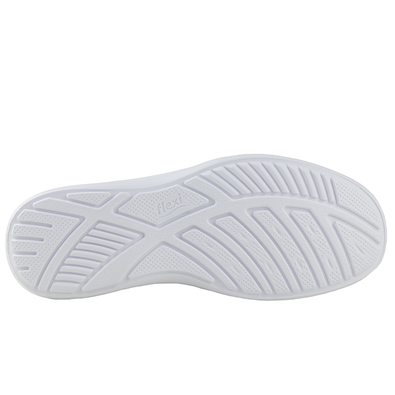 ZAPATOS CLÍNICOS COMODOS CABALLERO FLEXI 63209 BLANCO LIGERO