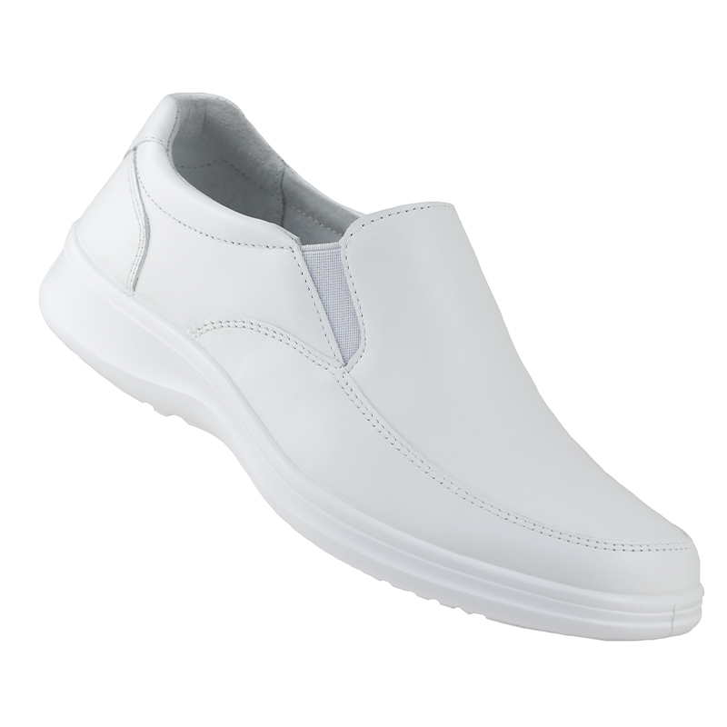 ZAPATOS CLÍNICOS COMODOS CABALLERO FLEXI 63209 BLANCO LIGERO