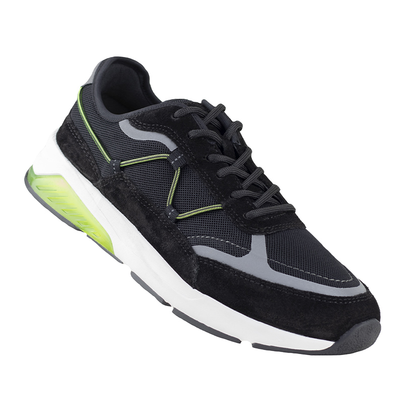 TENIS URBANOS DE CABALLERO FLEXI 407502 NEGRO SUELA LIGERA