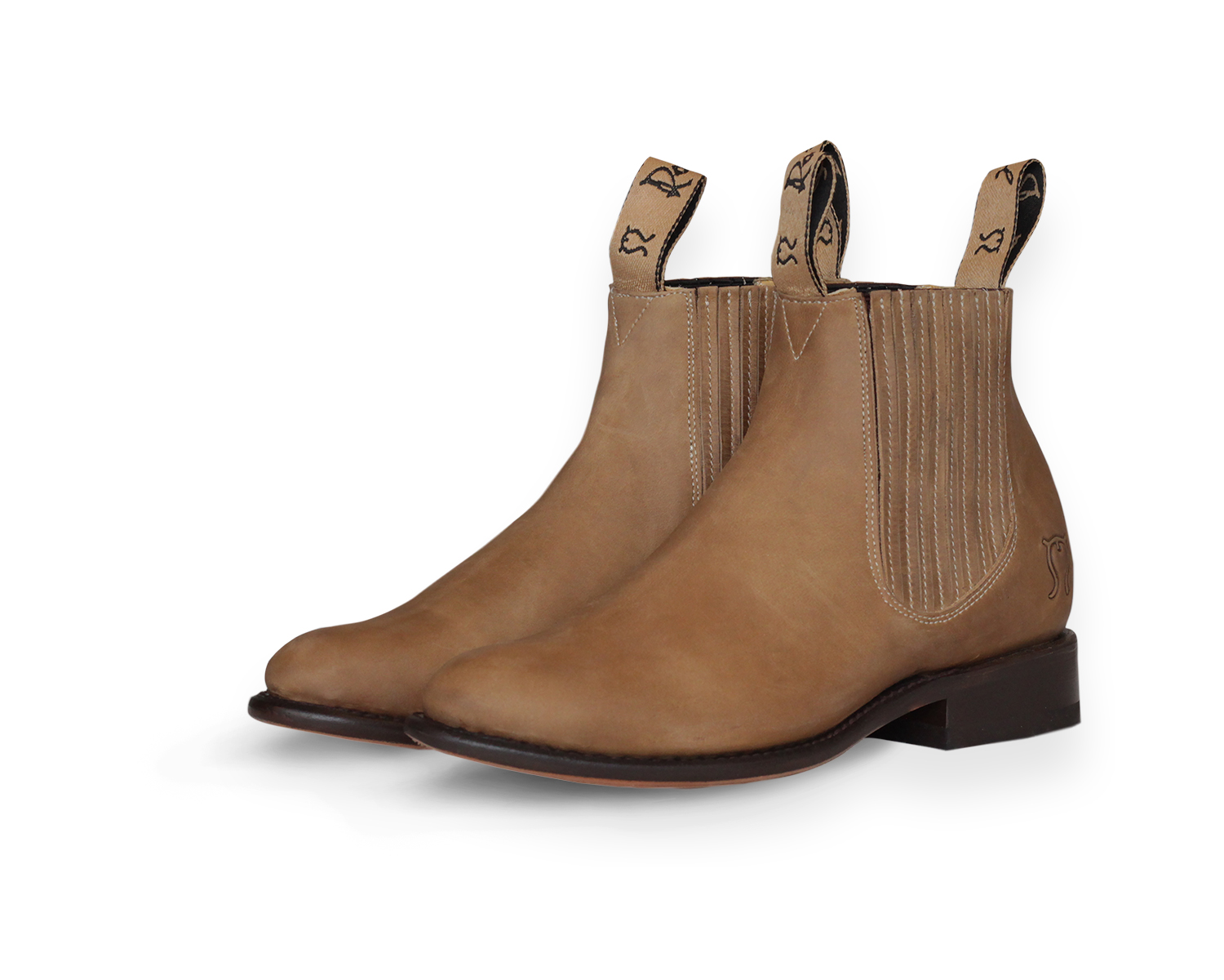 Botin Charro piel acabado crazy (grasso)