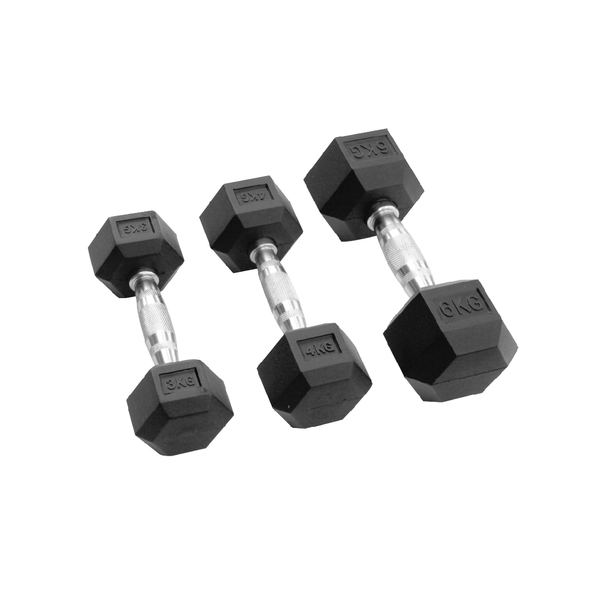 PAR DE MANCUERNA HEXAGONAL, DE 17.5 KG CADA UNA